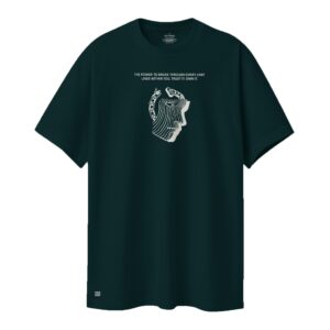 Camiseta Regular Fit Break the Limits verde 3.1